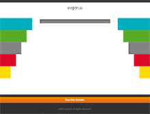 Tablet Screenshot of evgor.us